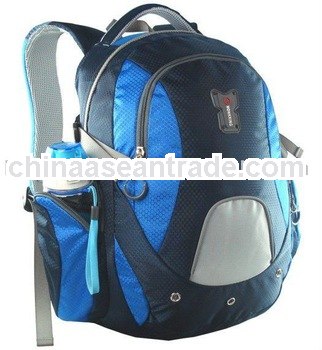 backpack gym sport bag with bottle pockets