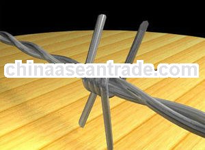 barbed wire/PVC barbed wire/ISO 9001 professonal factory