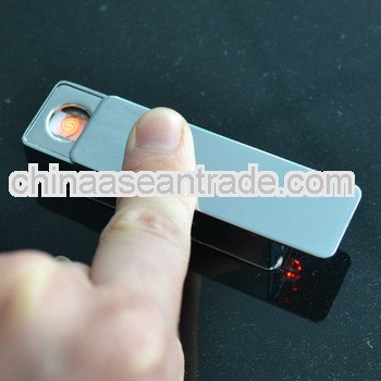 battery powered metal USB lighter car promotional gift