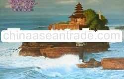 Tanah Lot# 1 code: AM 6 Oil Painting