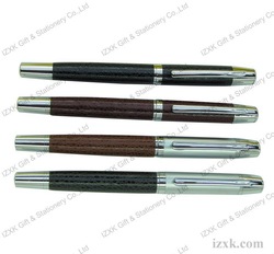 LM013 Leather Roller pen Leather Ball pen Gift pen Promotion pen