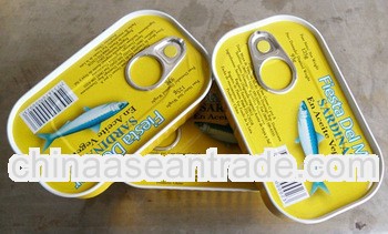 best canned sardine 125g with good quality and low price