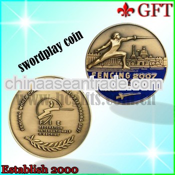 best swordplay gold/nickel coin!! hot