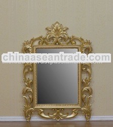 French Furniture - Gold Gilt Scroll Mirror