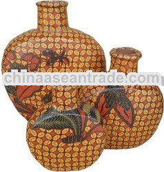 VASE BOTLE BATIK