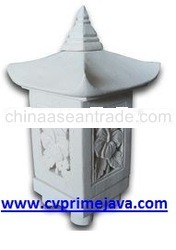 BALI STONE GARDEN LAMP BSG17