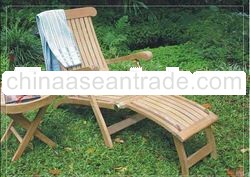 Teak Mexico Steamer Chair