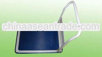 blue antiskid rubber pad foldbale platform hand truck PH301