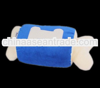 blue hot selling plush toy cushion