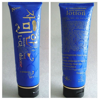 blue pomegranate l-glutathione body whitening lotion