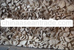 decoration wood relief