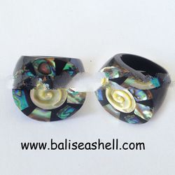 sea shell ring jewelry indonesia