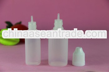 bottle 30ml pe childproof with long thin tip