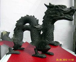 Antique Dragon Statue