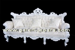 Carving Wood Sofa Sets - Living Room Furniture