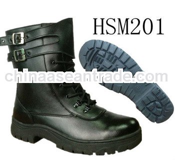 buckle strap black leisure 8 inch factory wholesale assaul rubber army boots