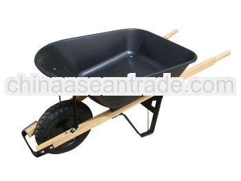 building and construction equipment wood handle wheelbarrow WB7806