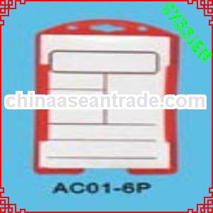 business pvc rubber identification card name card holders