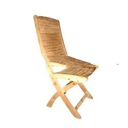 Folding Chair - Recycled Teak Furniture - Meubles en Teck