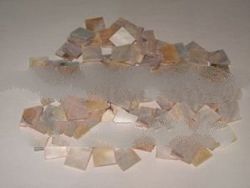 Mother of pearl shell scrap