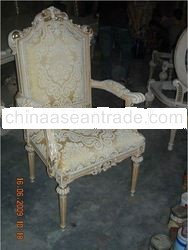 Good Quality Thalia Solid Wood Antique Dining Arm Chair