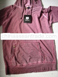 hoodie french terry overdye in garment