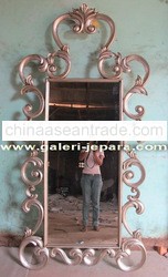 Wall Mirror Furniture - Wood Carved Decorative Mirrors Frame