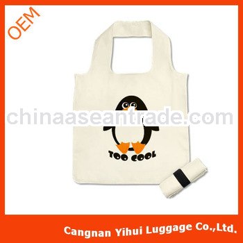 canvas tote folding shopping bag