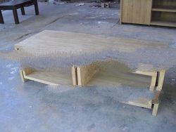  Furniture-Reclaimed Teak Coffee Table