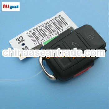 car key replacement shell for VW 3+1 buttons remote case