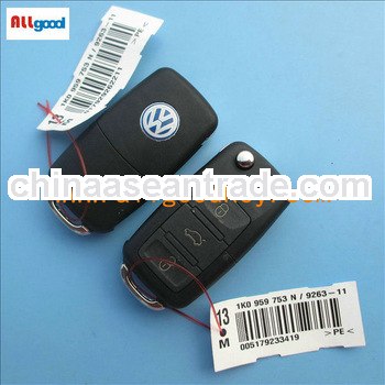 car remote key for VW remote key head with ID48 chip car remote key case