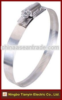 carbon steel and stainless hose clamps