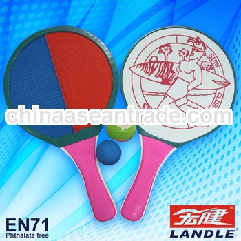 catch ball racket paddle for children ECO-FRIENDLY promotional beach bat