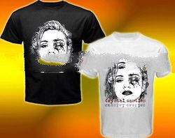 New Tee T-Shirt With "MADONNA - CRYSTAL CASTLES" Image