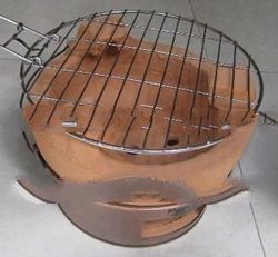 Clay BBQ grill