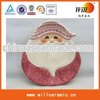 ceramic christmas decorative plates