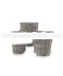 Tube round kubu basket