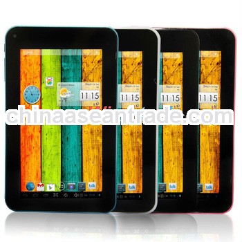 cheap 7 Tablet PC 7 Inch Allwinner A20 tablet pc Dual Core Android 4.2 Dual camera tablet pc HDMI