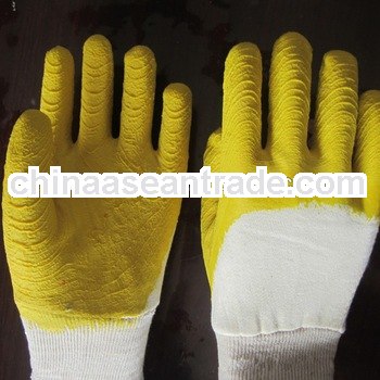 cheap latex coated gloves