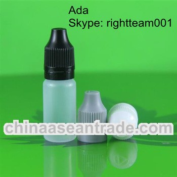 childproof dropper bottle with childproof and tamper safety cap long tip