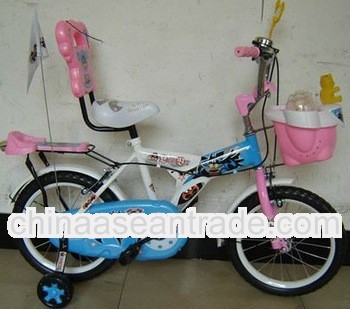 children bicycle 12" 16" 20" with back seat