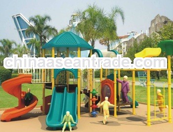 children outdoor playground equipment with swing(KYV-098)