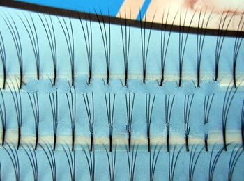 china eyelash manufacture hand-made individual false eyelashes