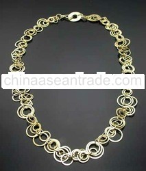 Brass necklace