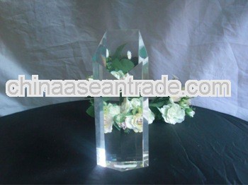 clear blank crystal awards with engraved for crystal trophy and award (R-0442)