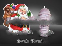 Santa Clause Candle