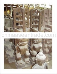 Best New Design Tiki Gods Decorative Stone Sculpture