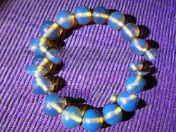 Bracelet Blue Amber