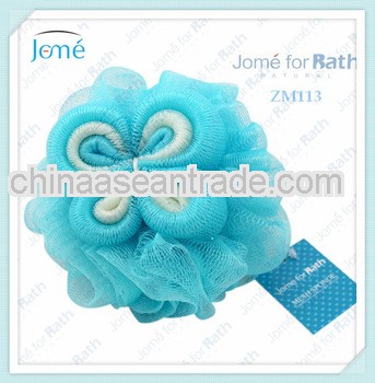 color flower sponge baths