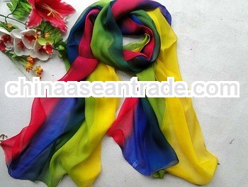 colorful chiffon women hot selling scarves